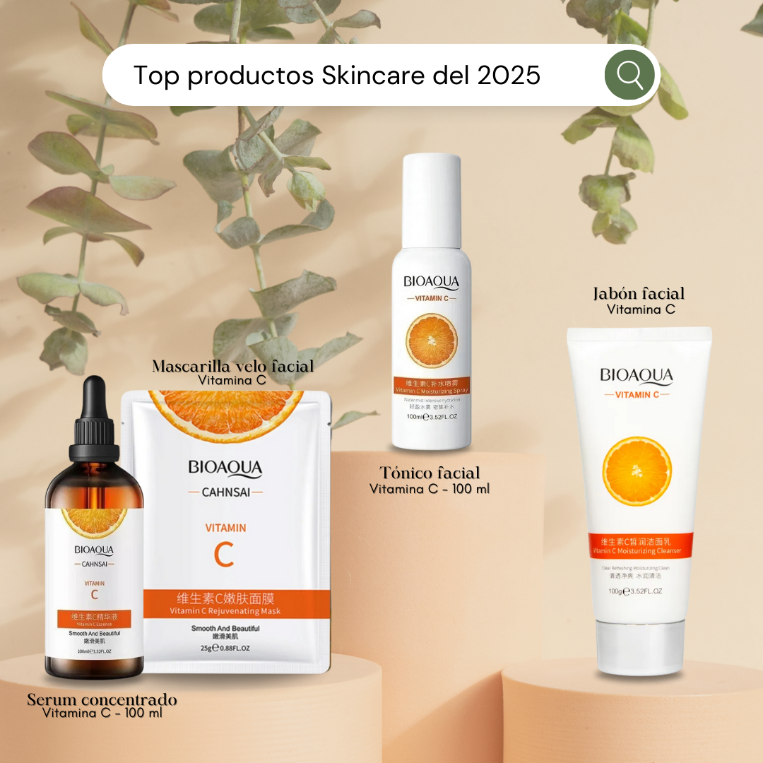 SET VITAMINA C BIOAQUA X4