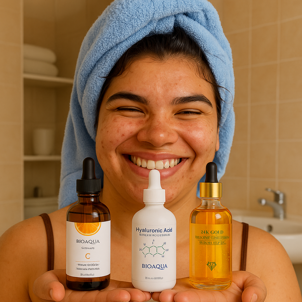 PACK DE 3 BIOAQUA SERUMS, Hidratación y regeneración avanzada de tu rostro